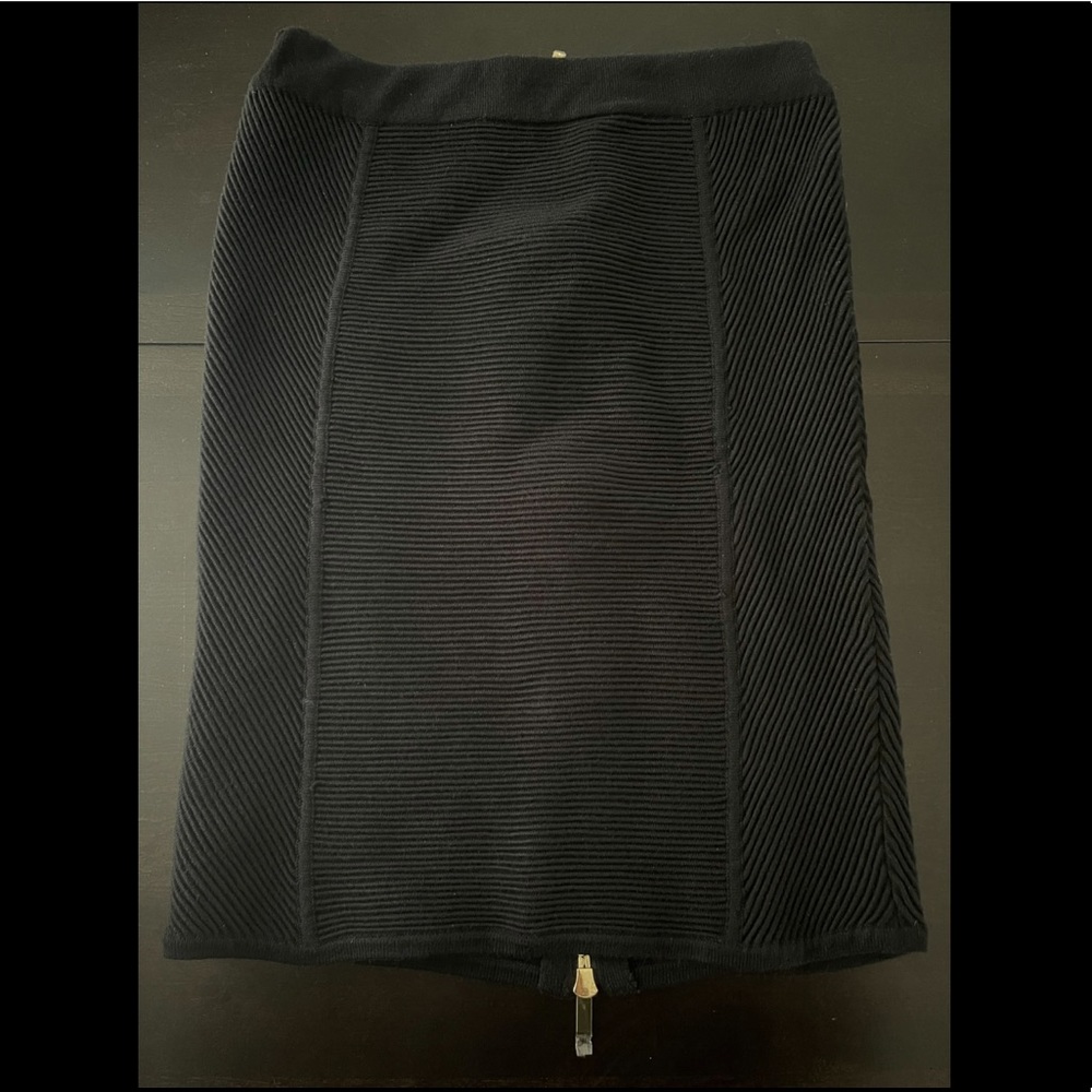 Caché Double Zipper MIDI Skirt 🖤